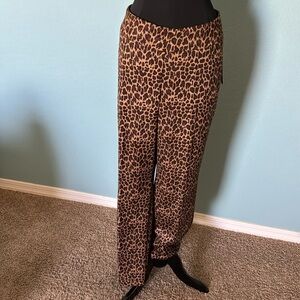 Allison Daley leopard print pants